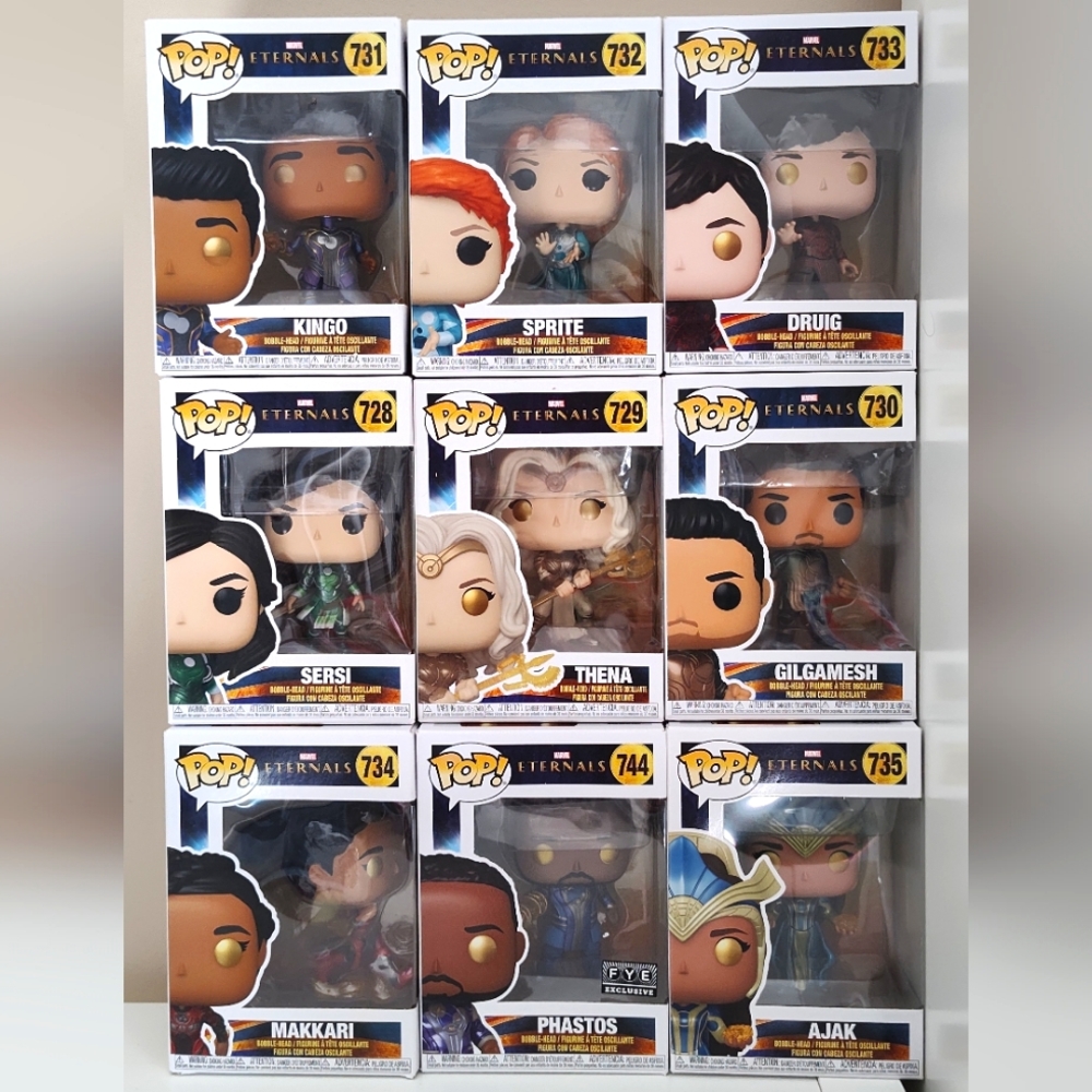 Marvel Externals Funko pop lot in box